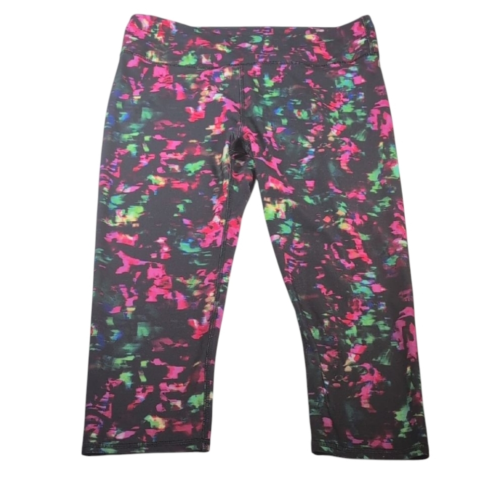 Fabletics Salar Capri Pants Black Chroma Size Large